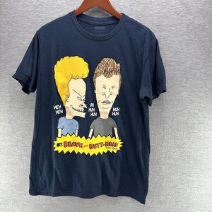 MTV BEAVIS & BUTTHEAD - Men's Size Medium Mike Judge MTV Promo T- Shirt  A16